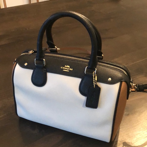 coach colorblock purse